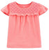Carter's Girls Jersey Tee Top Pink Size Newborn